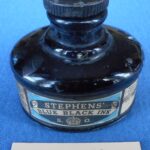 Magic trick with a bottle of Stephens’ Blue Black Ink