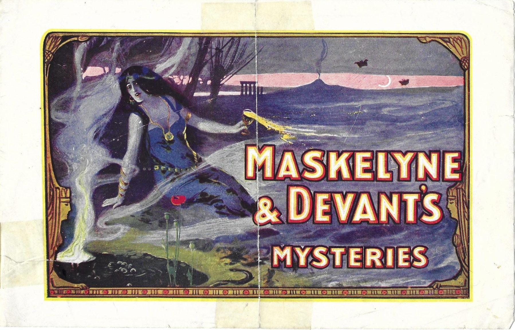 4 page advertising item for the Maskelyne and Devant December 1907 St. George’s Hall show