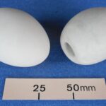 Rubber imitation eggs