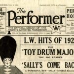 ‘The Performer’ masthead with a Lewis Davenport advertisement, 1 July 1925