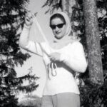 Film of Betty Davenport and rope magic