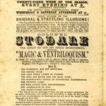 Colonel Stodare Egyptian Hall programme, 1865