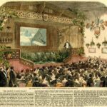 Mr. Albert Smith at the Egyptian Hall in the 1850s