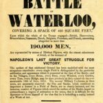 Battle of Waterloo Immense Model at the Egyptian Hall, 1838
