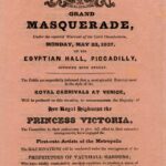 Grand Masquerade at the Egyptian Hall, 22 May 1837