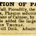 Exhibition of paintings at the Egyptian Hall, 1837