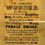 Welsh Female Dwarf at the Egyptian Hall
