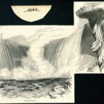 Model of Niagara and the Indian Museum at the Egyptian Hall, 1844