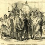 The Ioway Indians at the Egyptian Hall, 1844