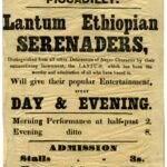 Lantum Ethiopian Serenaders at the Egyptian Hall in 1847