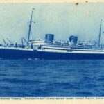 M.V. “Alcantara” which the Davenports took to South America in 1927
