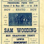 Teatro Casino, Buenos Aires, 27 May 1927