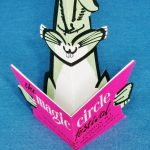 Novelty advertising card for The Magic Circle Festival at the Scala Theatre in London, 1963