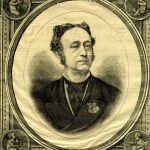 Print of Mr Walter Pelham, popular with the Egyptian Hall audiences