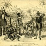 The Bosjesmans or Bush People at the Egyptian Hall, 1847