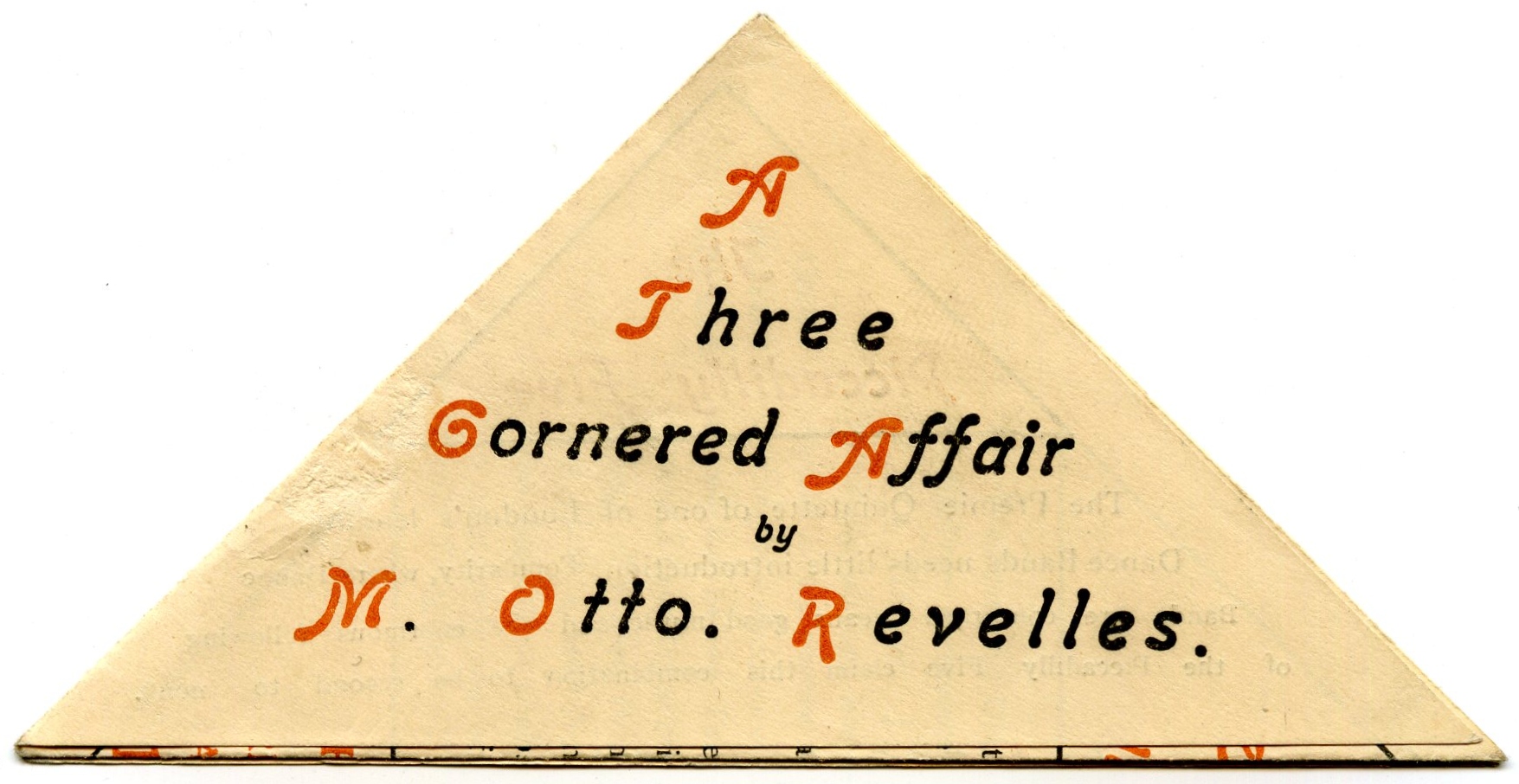 Advertisement for ‘1928 Motor Revels’ with Herbert J. Collings, 1928