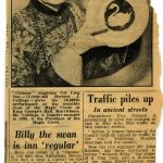 Newspaper article ‘His 10,000th performance’ about Herbert J. Collings, 1955