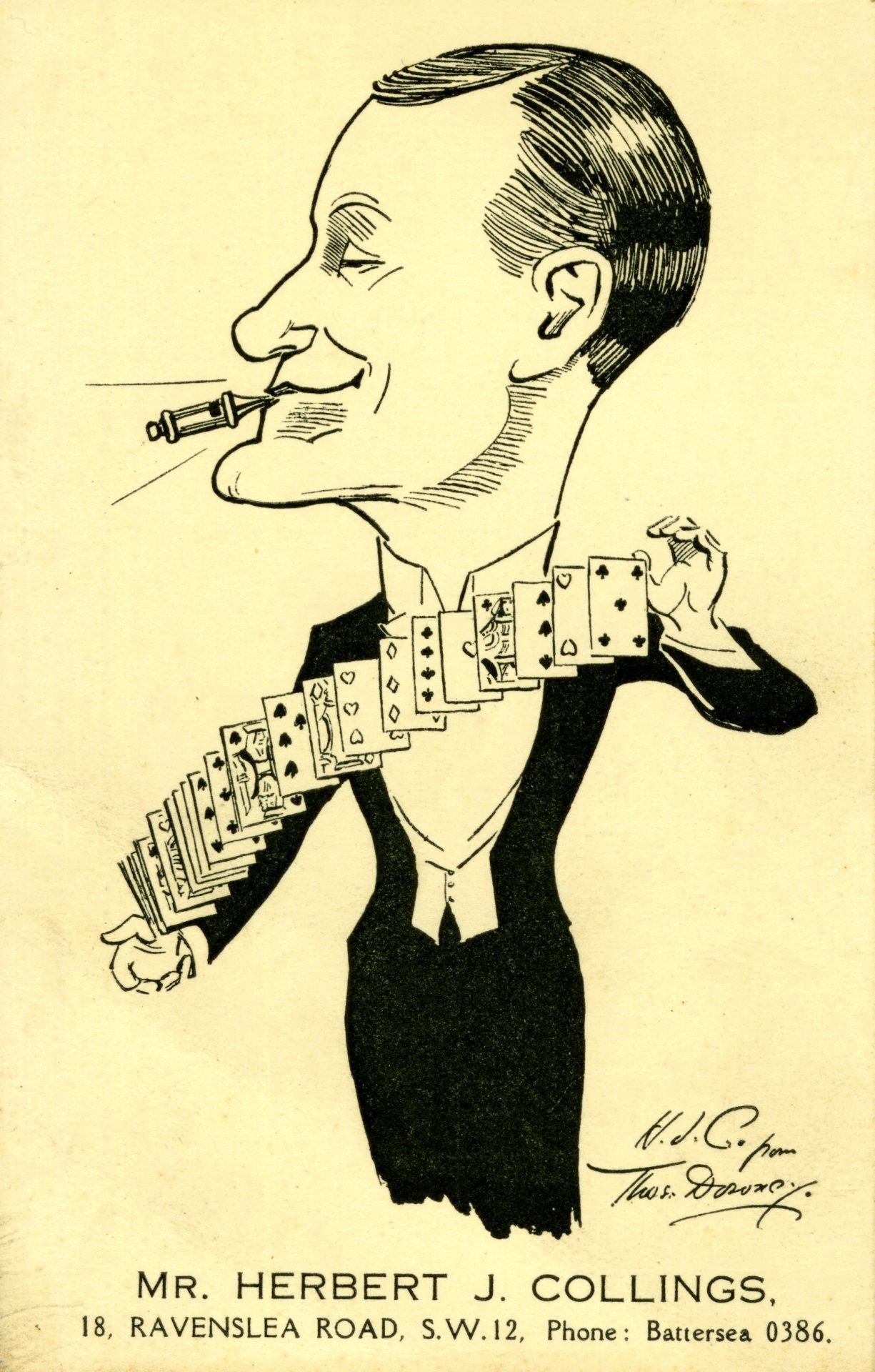 Herbert J. Collings publicity material