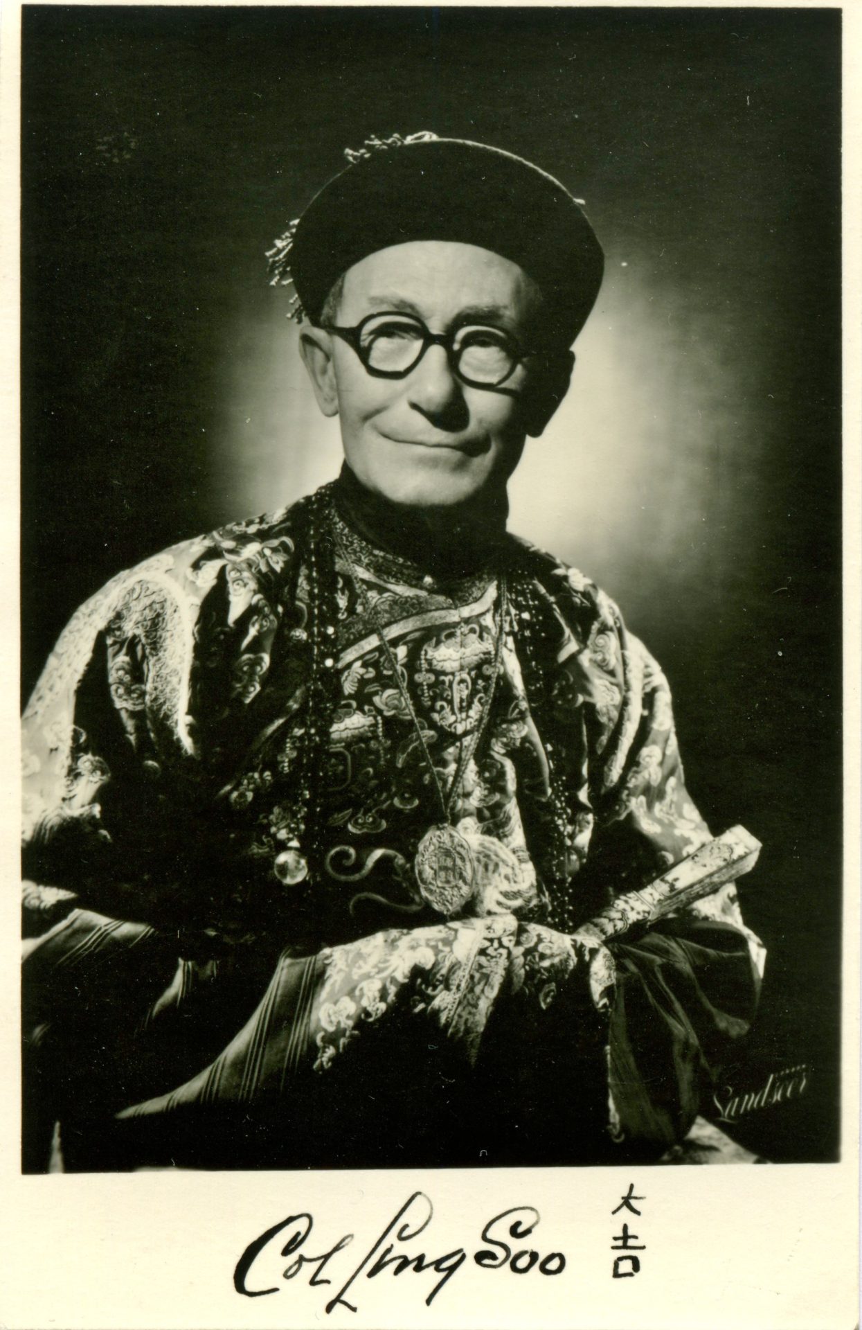 Photographs of Herbert J. Collings as Col Ling Soo