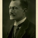 Photographic postcard of Ernest H.R. Collings