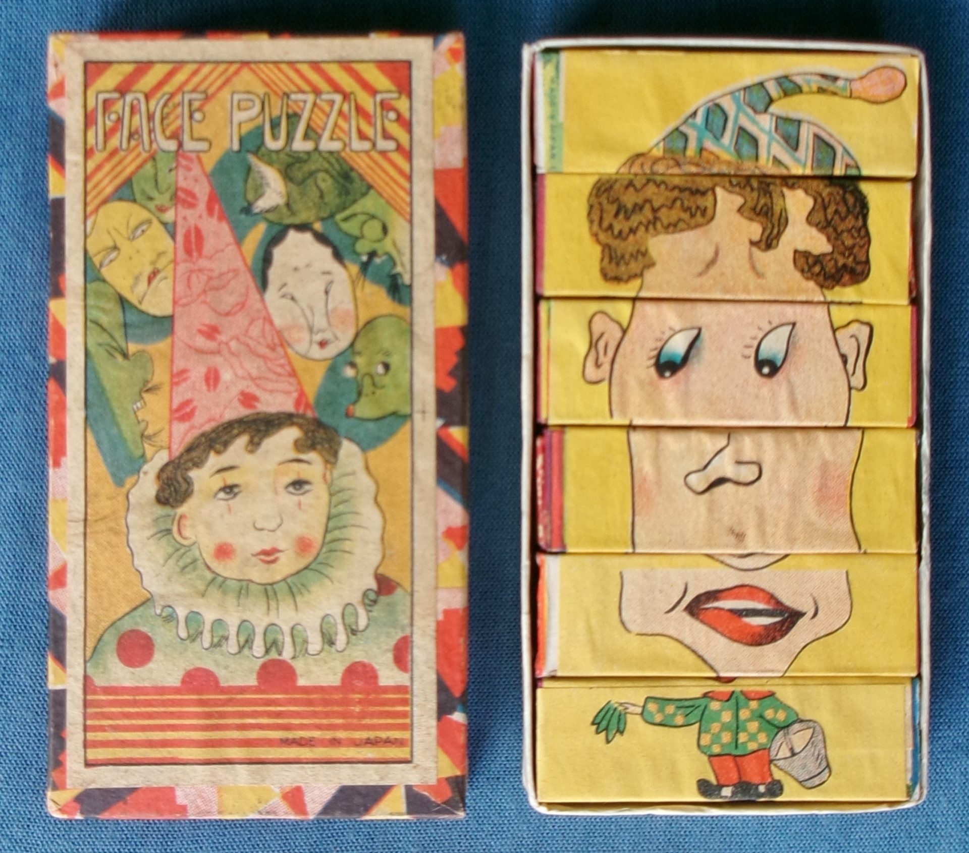 Face Puzzle compendium of games