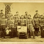 Photograph of bandsmen in Cheltenham