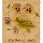 Alfred Stanley Cooke’s Birthday Ball, 1898