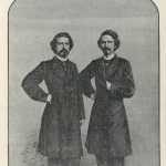 Illustration of The Davenport Brothers in “The Supernatural?”