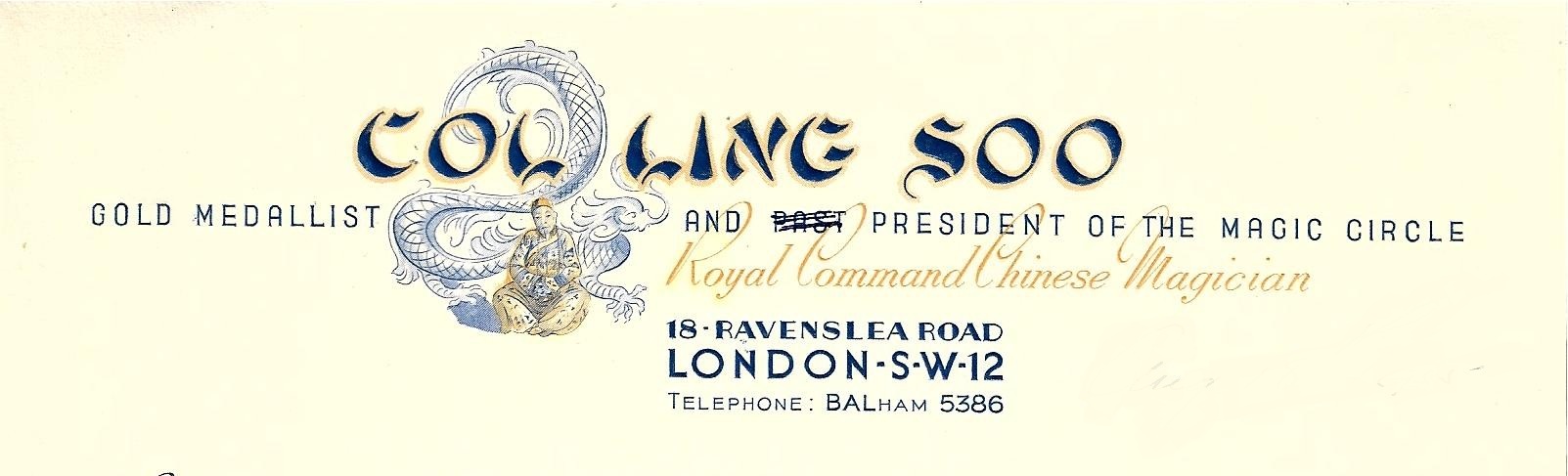Letterhead and signature of Herbert J. Collings