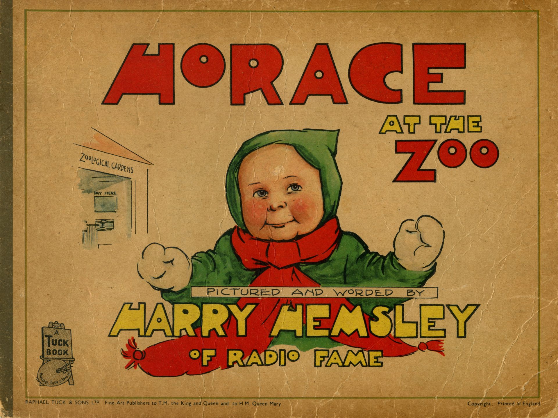 Harry Hemsley’s book “Horace at the Zoo”