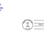 Envelope with USA Houdini first day of issue stamp, 2002