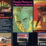 Brochure for the Houdini Hall of Fame, Niagara Falls