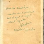 Rare book inscribed to Nevil Maskelyne by Houdini in 1920