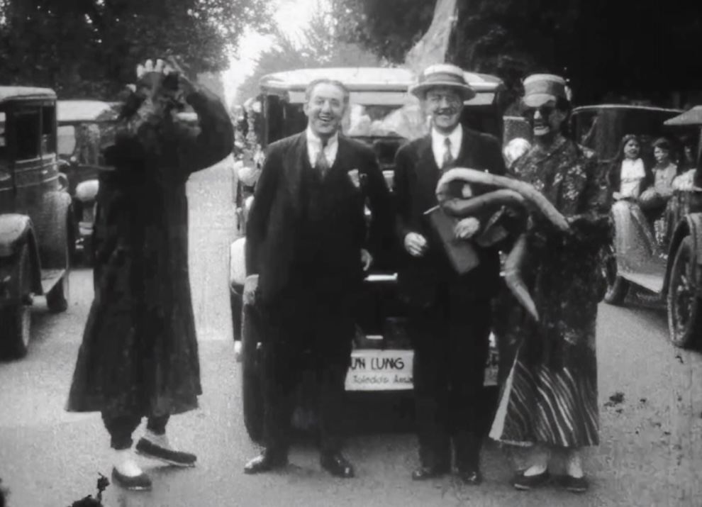 Film of Lewis Davenport at the 1929 I B M Convention in Lima, Ohio