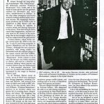 Article about Norman Hunter in ‘This England’, Winter 1993