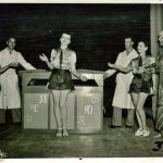 Performance photograph of Norman Hunter as Ho Wat Fun with his company