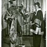 Norman Hunter as Ho Wat Fun with Sylvia Hunter as Mee Tu