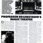 Professor Branestawm’s Magic Theatre  – article in the magazine ‘Lights’, 1991